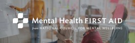 Become Mental Health First Aid certified.