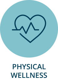 Icon of heart for physical wellness