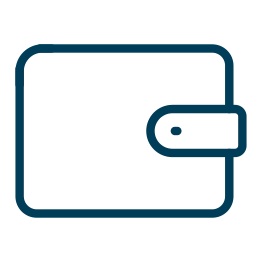 Icon of a wallet